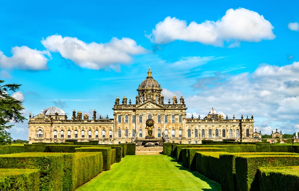 Castle Howard in North Yorkshire in England