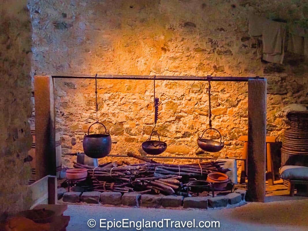 The cooking area of the kitchen