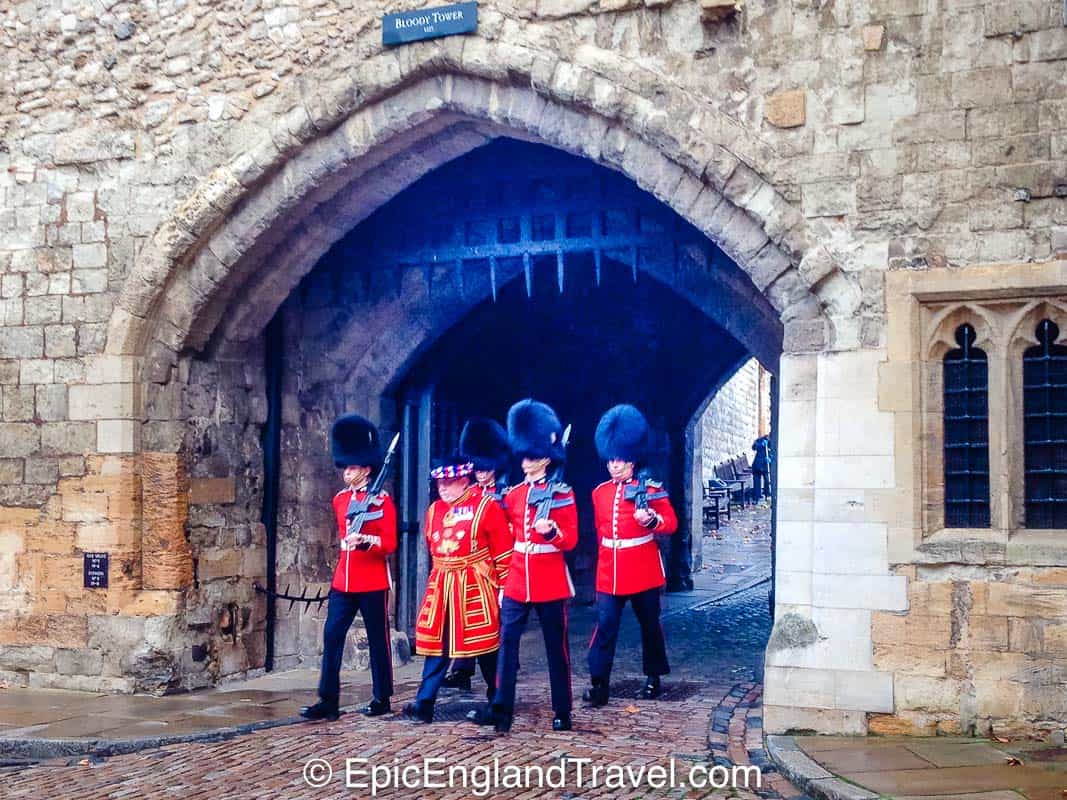 opening of the tower of london in the morning