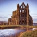 The ruins of Whitby Abbey in North Yorkshire