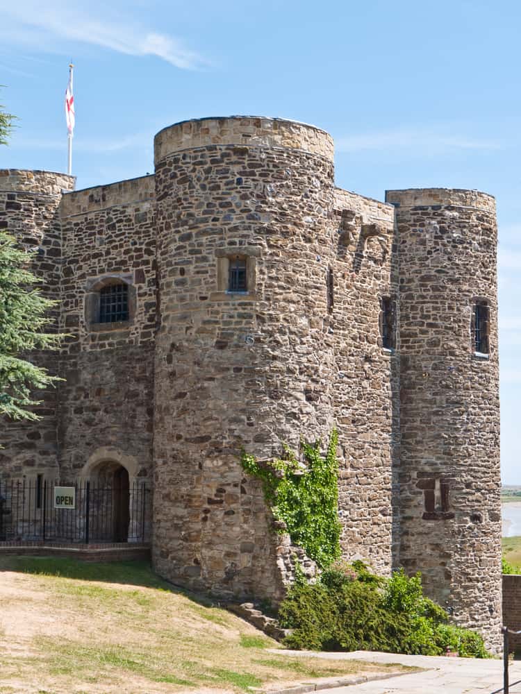 The Ypres Tower at Rye Castle in East Sussex