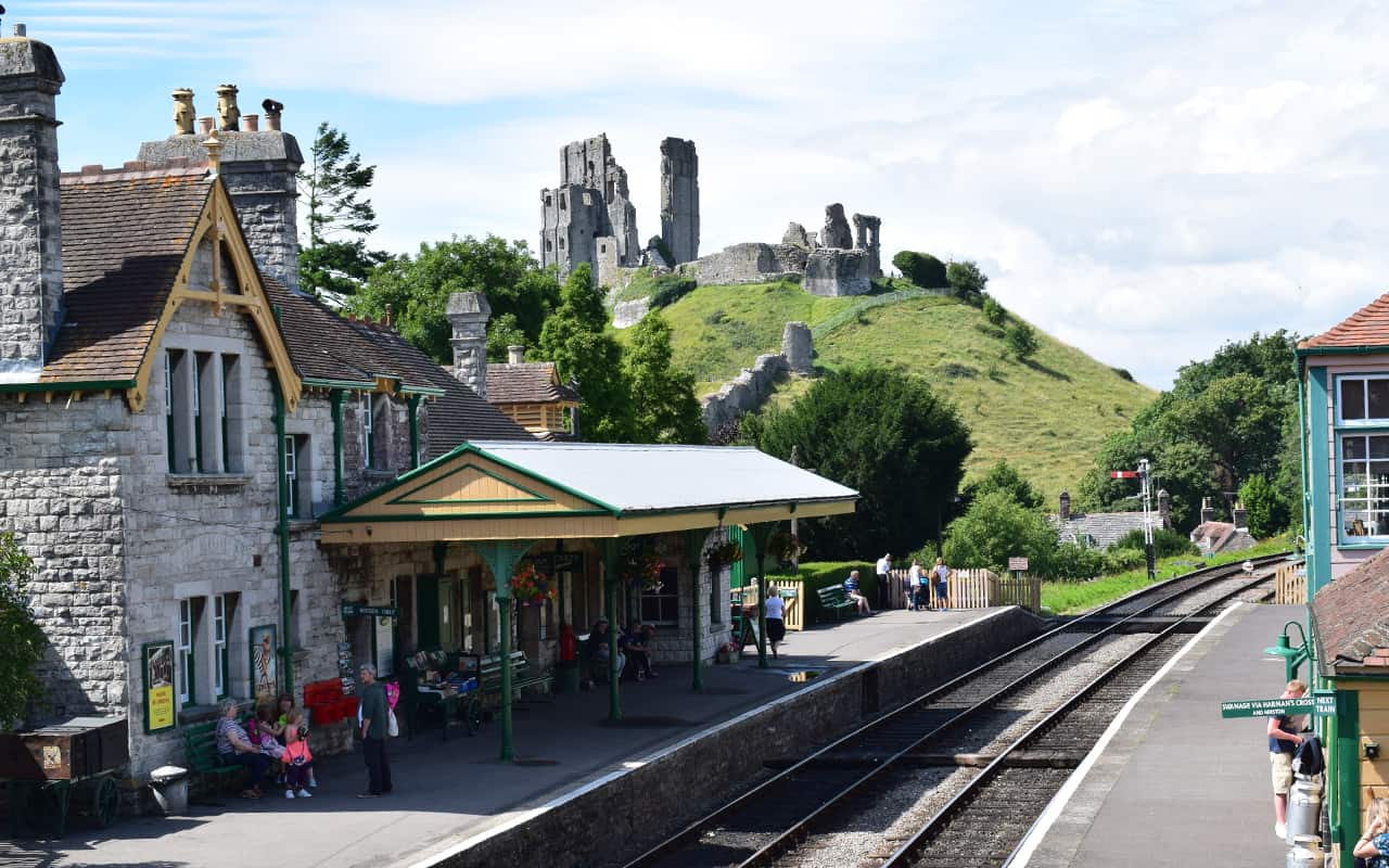 Corfe Castle and Railway