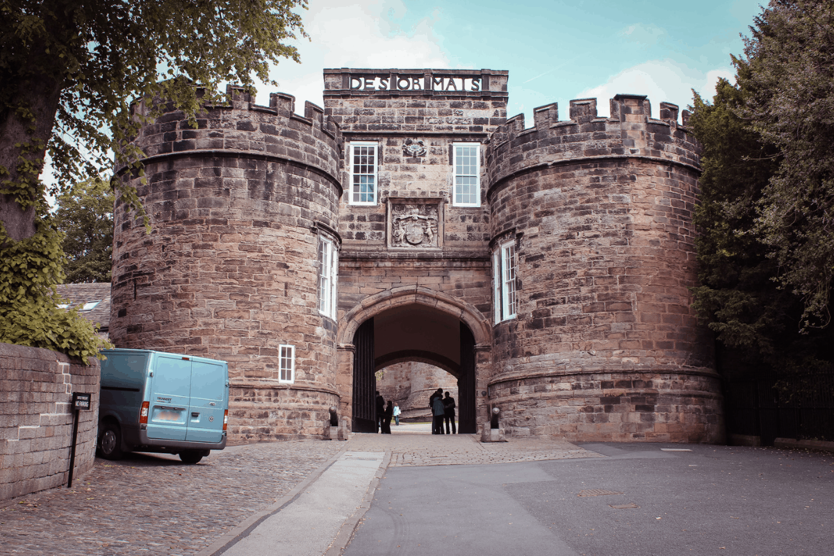 Skipton Castle in Yorkshire