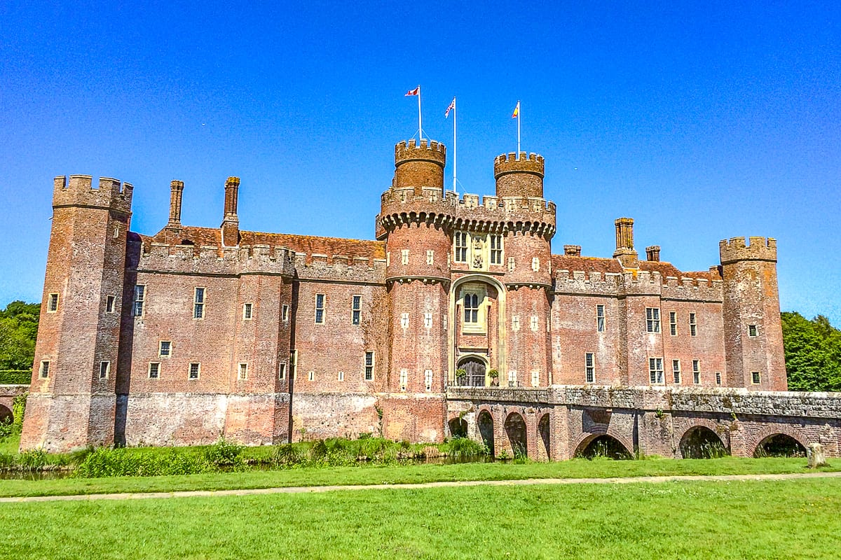 Herstmonceaux Castle in East Sussex 