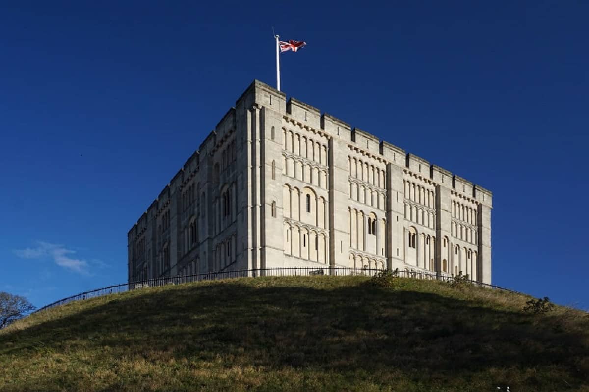 Norwich Castle in East Anglia