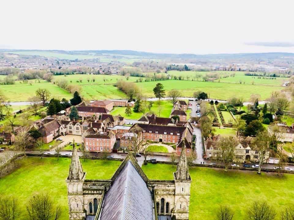 The town of Salisbury in England