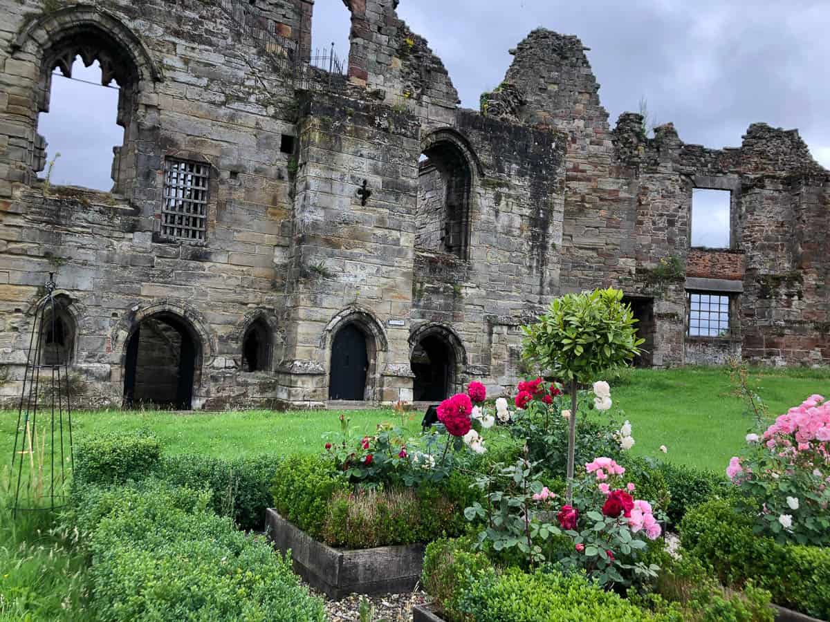 Tutbury Castle in Staffordshire England